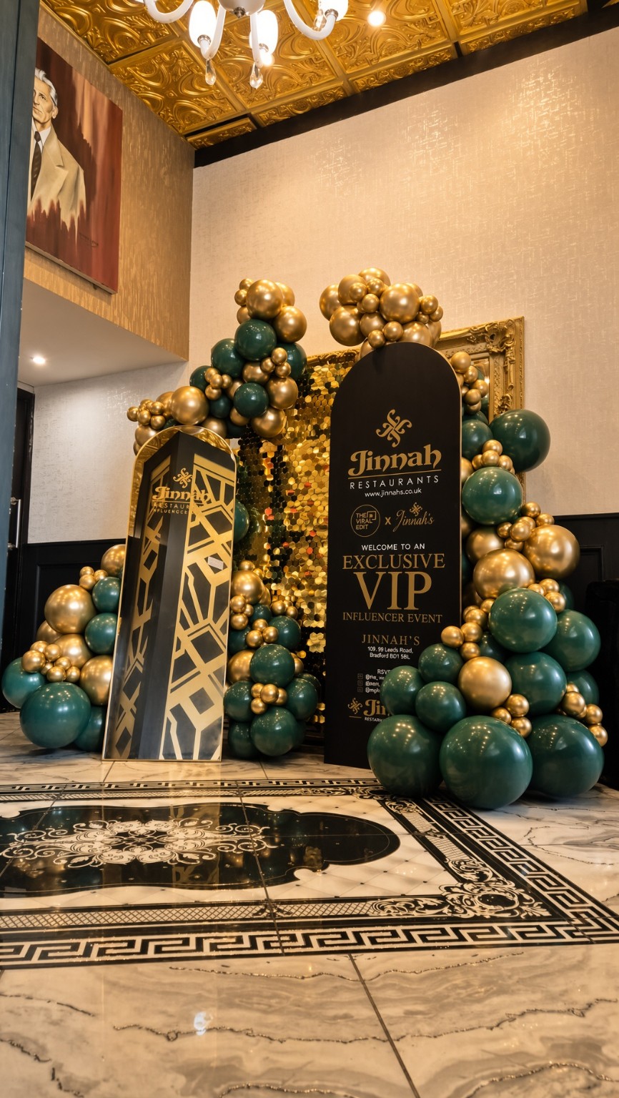 Jinnah Restaurants VIP entrance installation