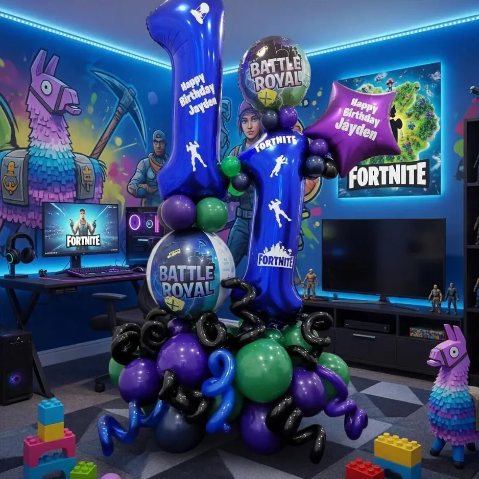 Gaming Double Digit Balloon Display