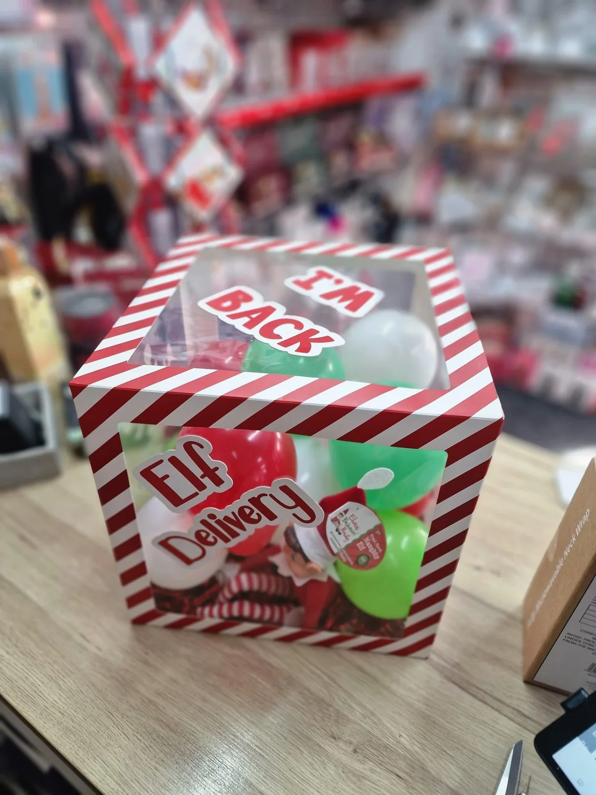 Elf in a Clear Box view 2