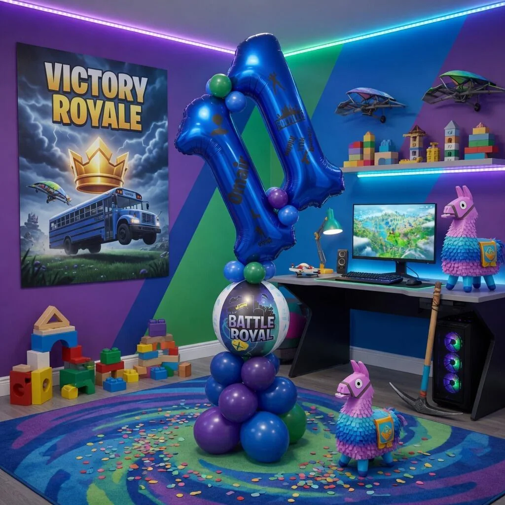 Fortnite Double Digit Balloon Display