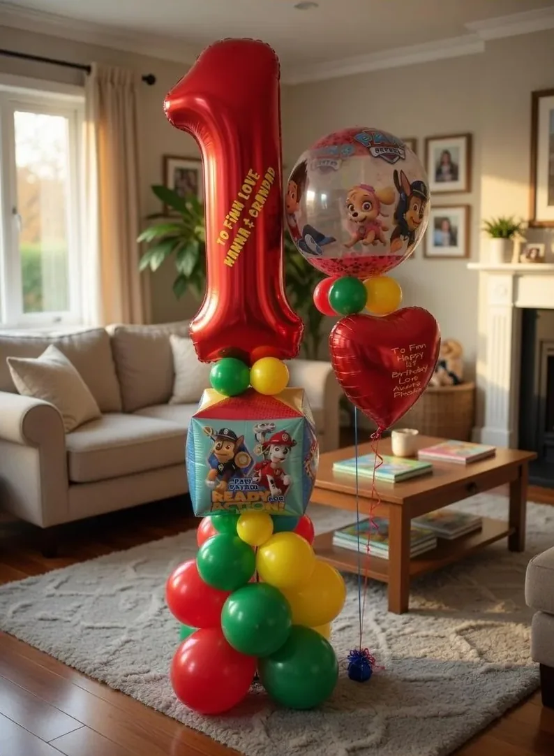 Paw Patrol Birthday Balloon Package