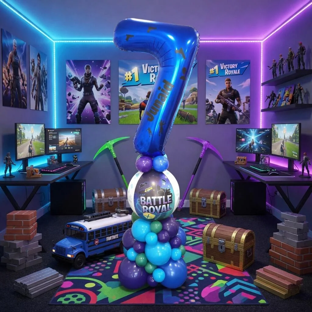 Fortnite Single Number Balloon Display