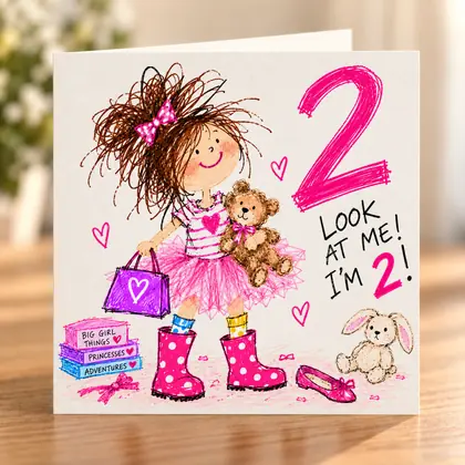 Girl Age 2 – Look At Me I’m 2