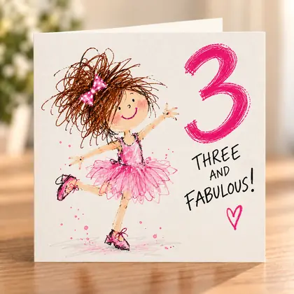 Girl Age 3 – Three And Fabulous