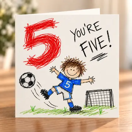 Boy Age 5 – You’re Five