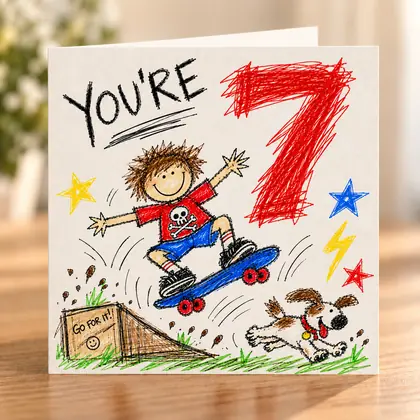 Boy Age 7 – You’re 7