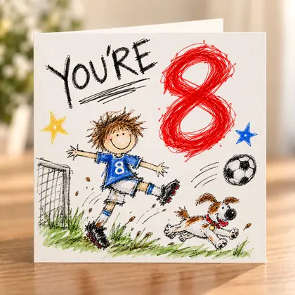Boy Age 8 – You’re 8
