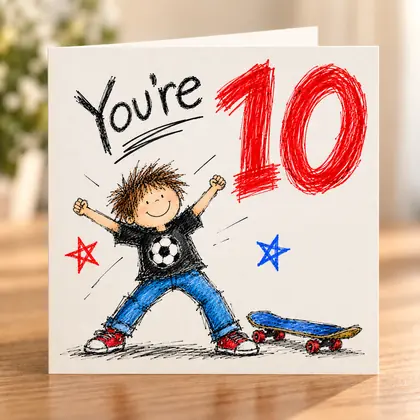 Boy Age 10 – You’re 10