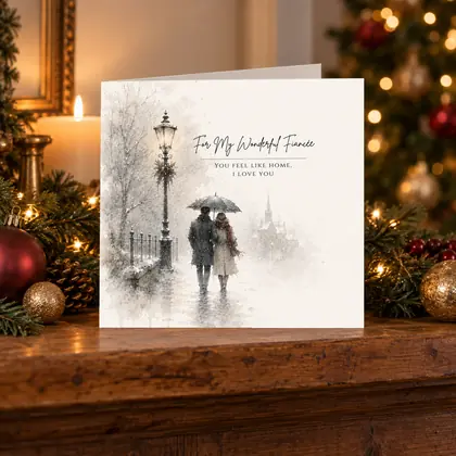 Fiancée – Snowy Umbrella