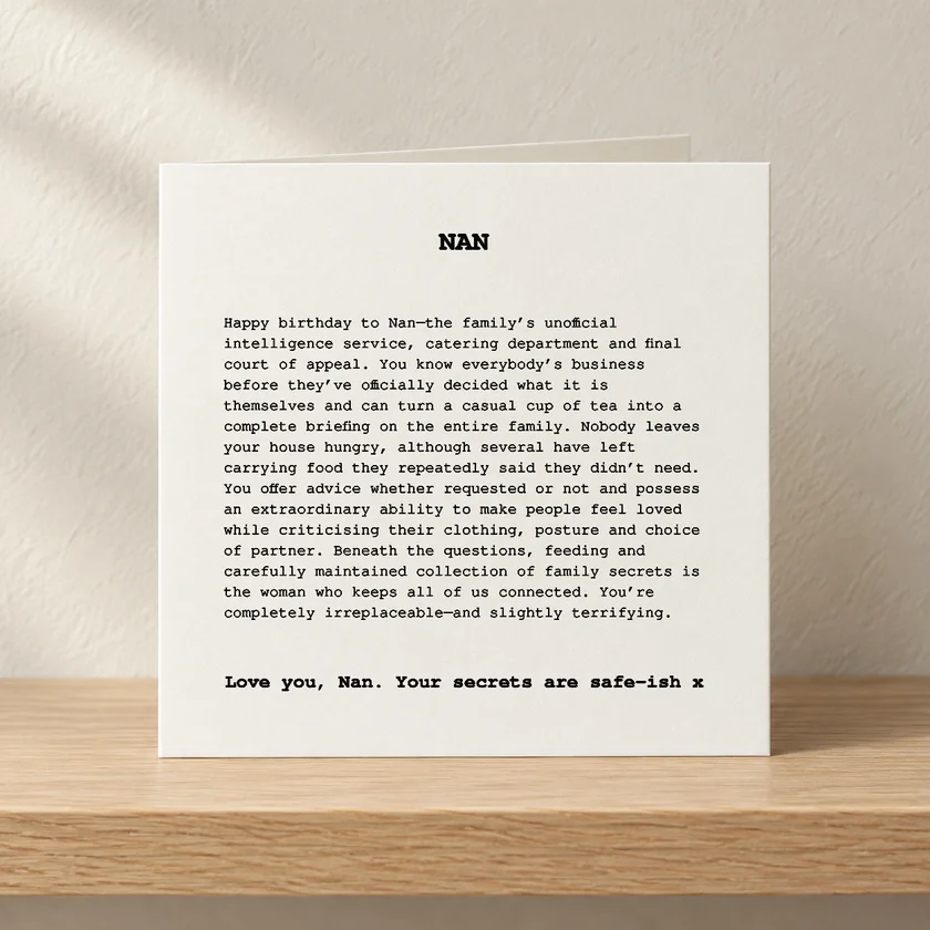 Nan card