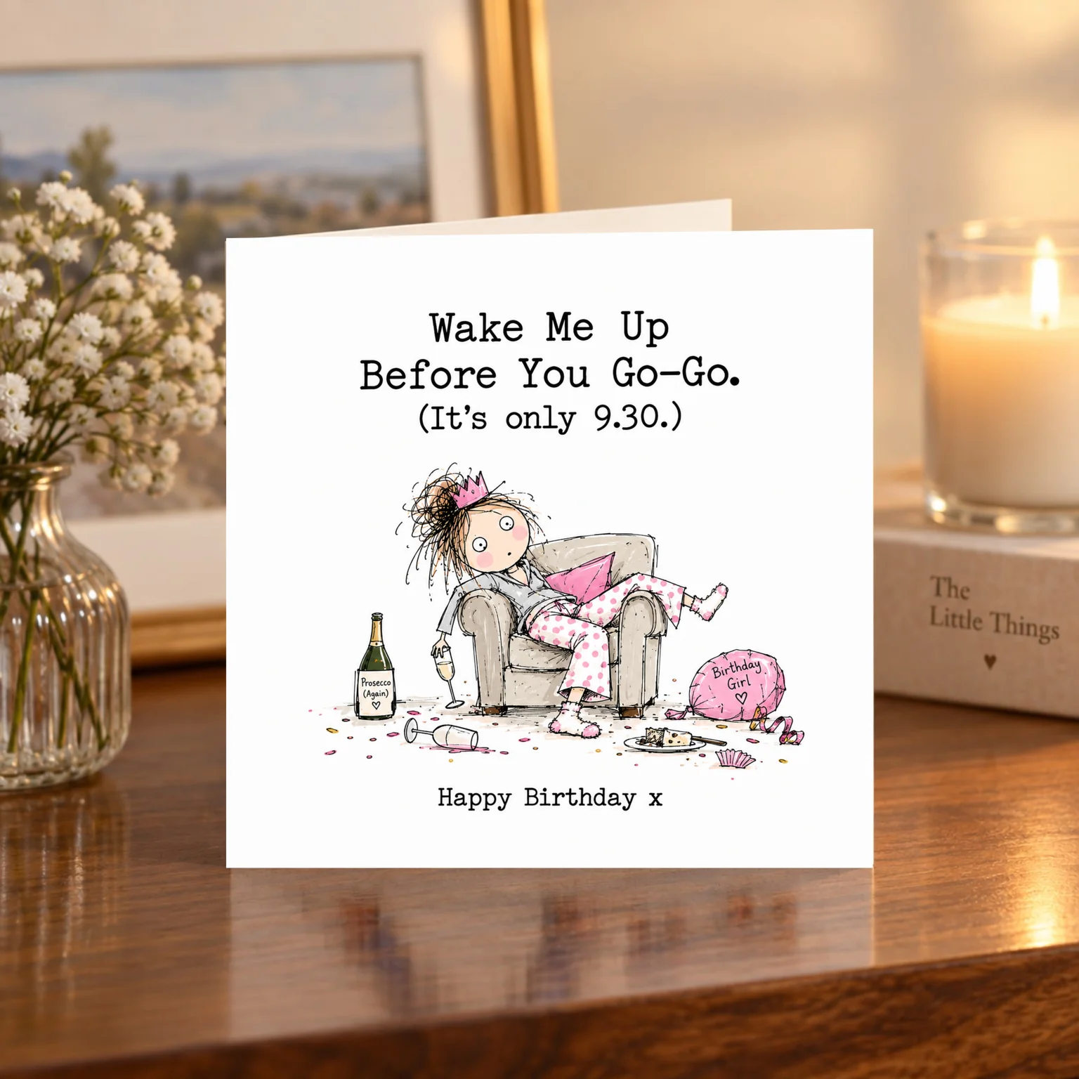 Wake Me Up Before You Go-Go card shelf mock-up