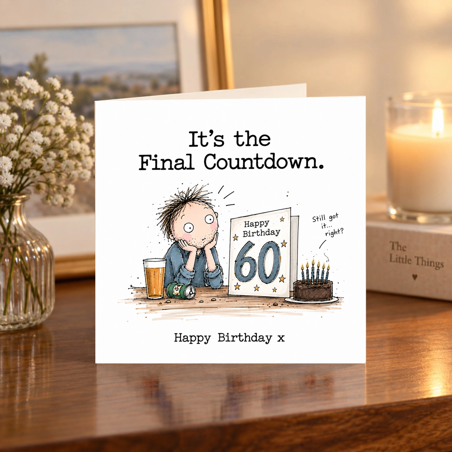 It’s the Final Countdown card shelf mock-up